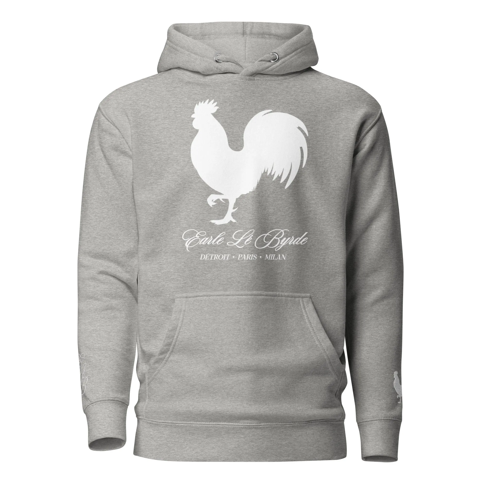 EARLE LE' BYRDE "Signature Rooster" Fleece Pull-Over Hoodie