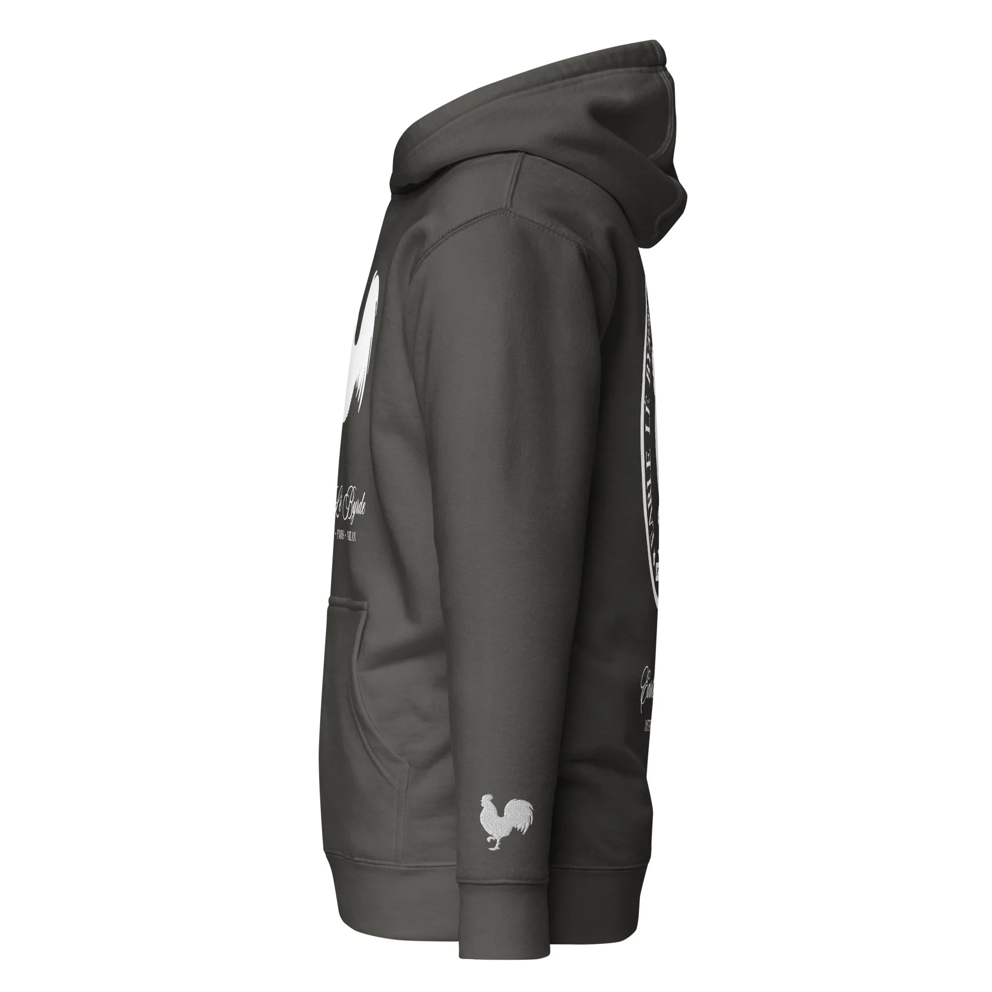 EARLE LE' BYRDE "Signature Rooster" Fleece Pull-Over Hoodie