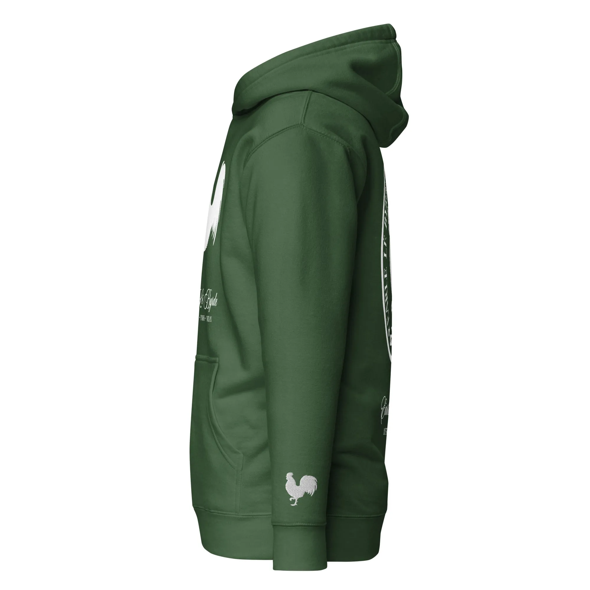 EARLE LE' BYRDE "Signature Rooster" Fleece Pull-Over Hoodie