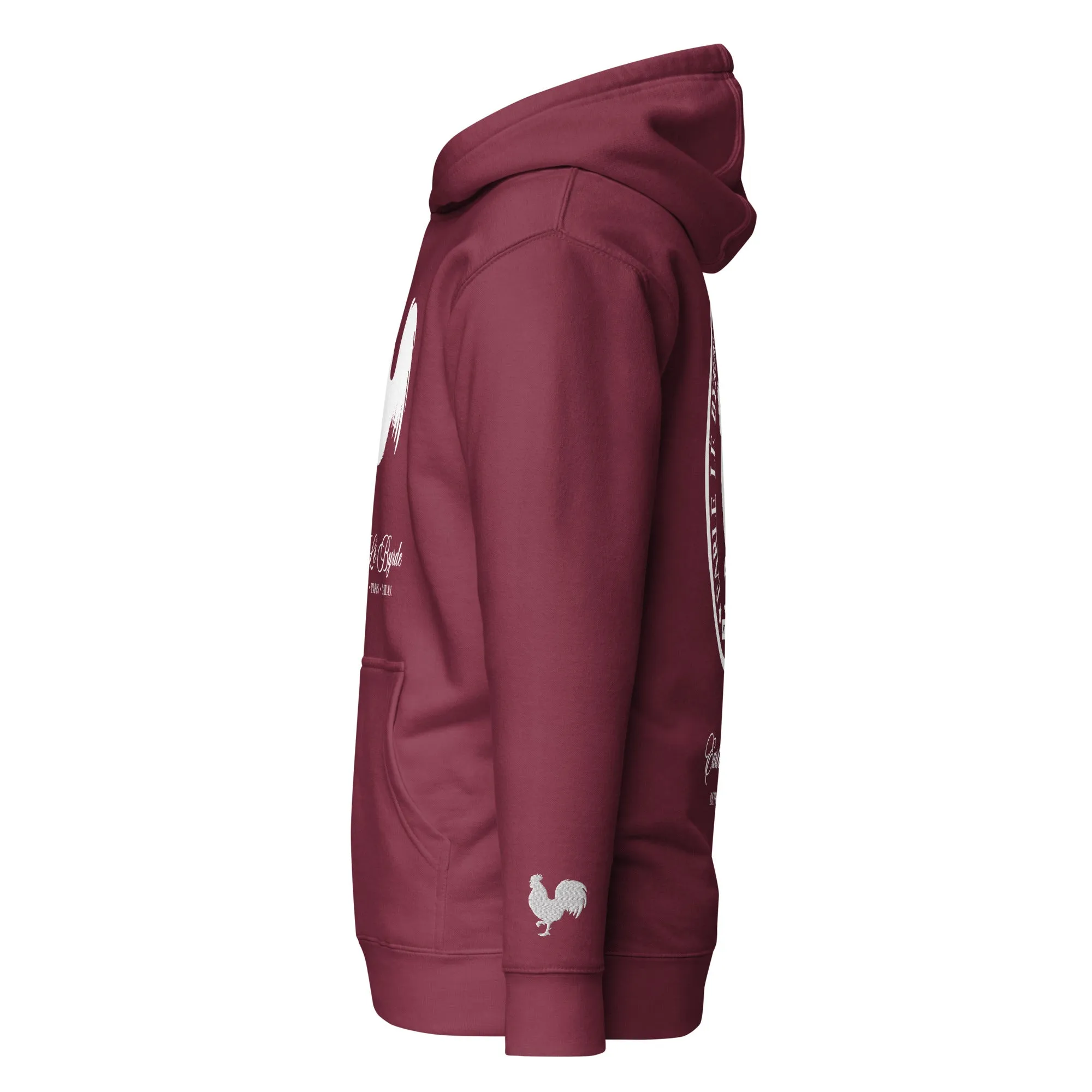 EARLE LE' BYRDE "Signature Rooster" Fleece Pull-Over Hoodie