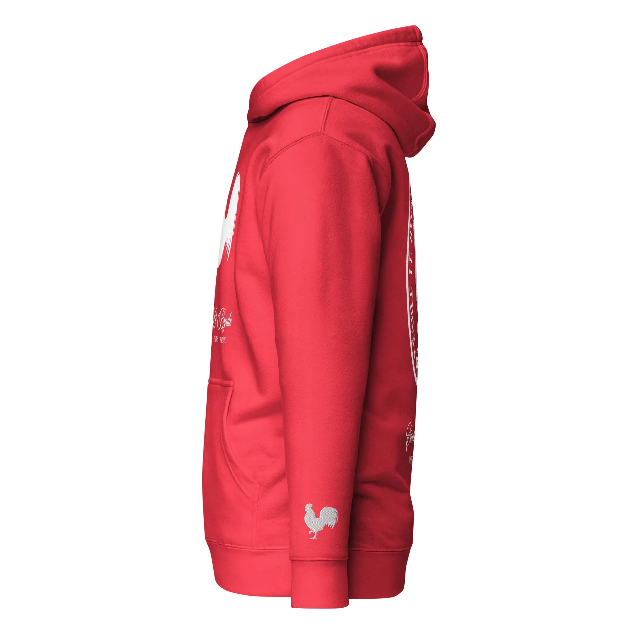 EARLE LE' BYRDE "Signature Rooster" Fleece Pull-Over Hoodie