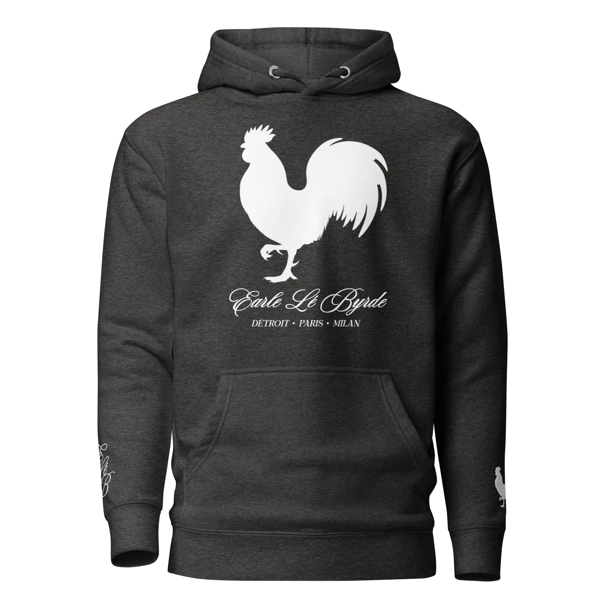 EARLE LE' BYRDE "Signature Rooster" Fleece Pull-Over Hoodie