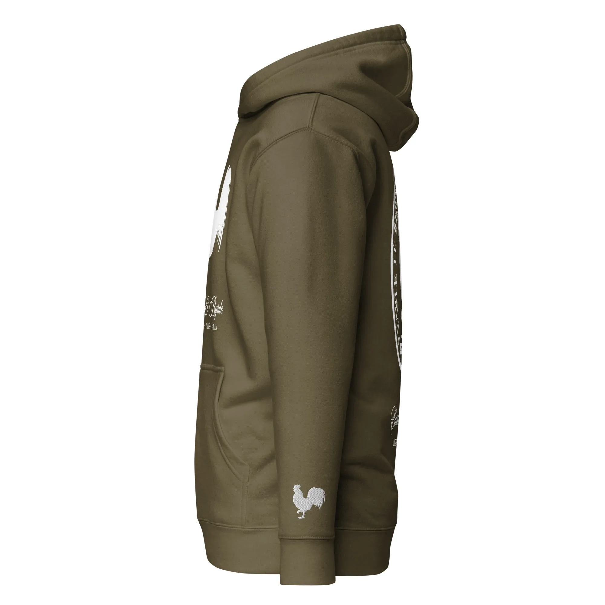 EARLE LE' BYRDE "Signature Rooster" Fleece Pull-Over Hoodie