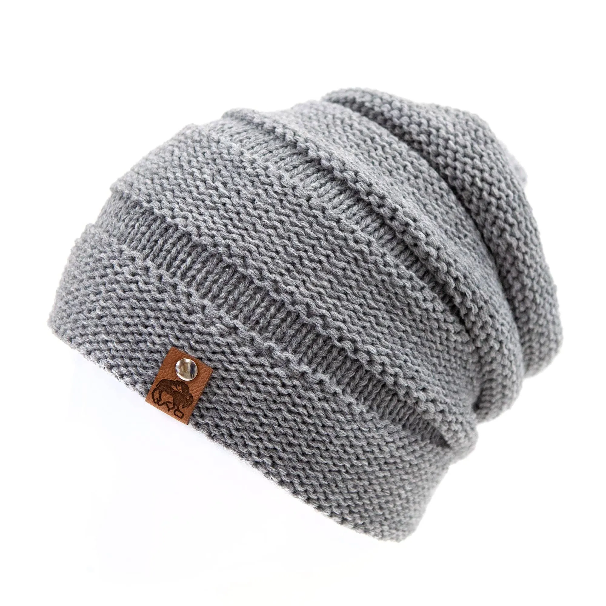 Wyo Fly Bison Slouch Beanies